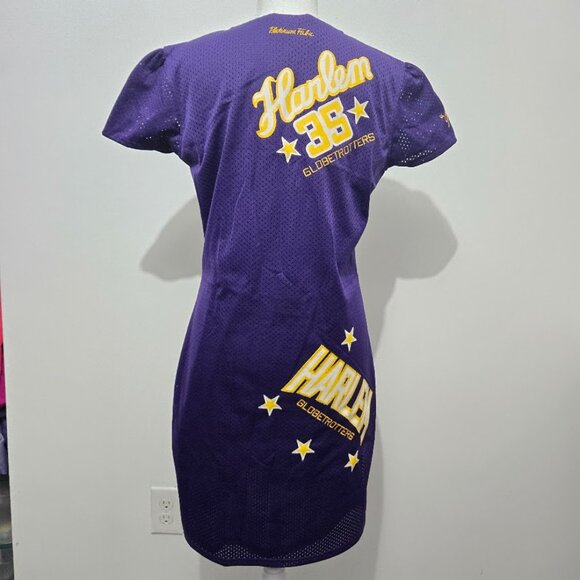FUBU Harlem Globetrotters Womens Dress Sz L March Madness Basketball Party Geese - Picture 4 of 12